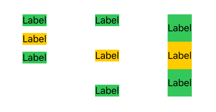 UIStackView distribution